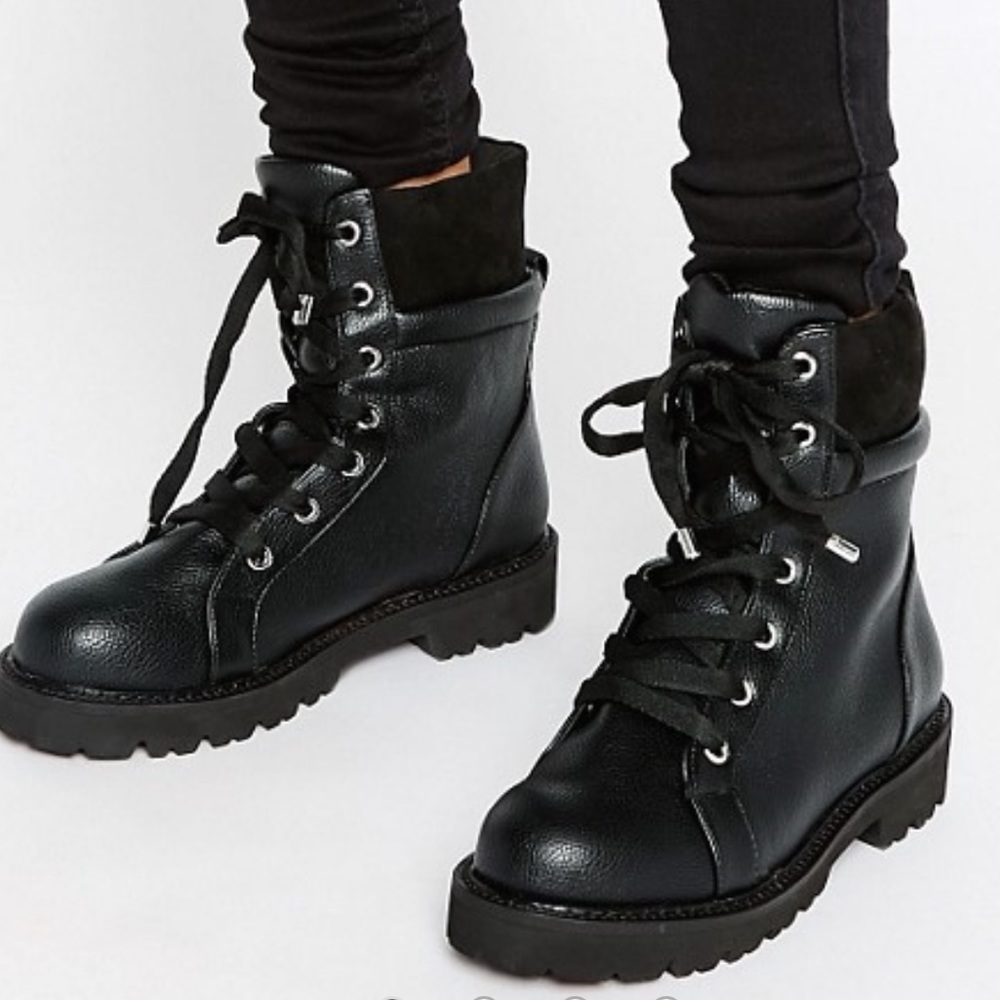 River island combat boots
